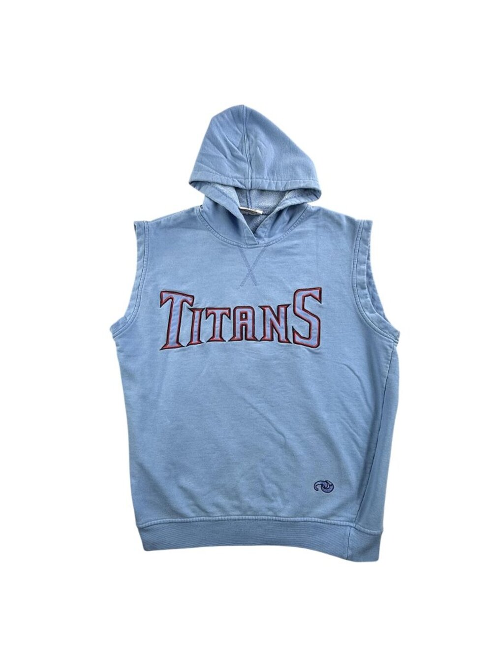 Vintage Tennessee Titans Hoodie Sweatshirt Mens Large Blue NFL Football Unique